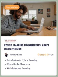 A sample course from our course offerings.